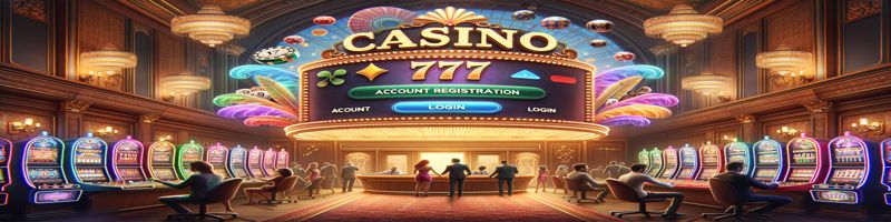 Регистрация и вход в аккаунт в казино 777 Азино